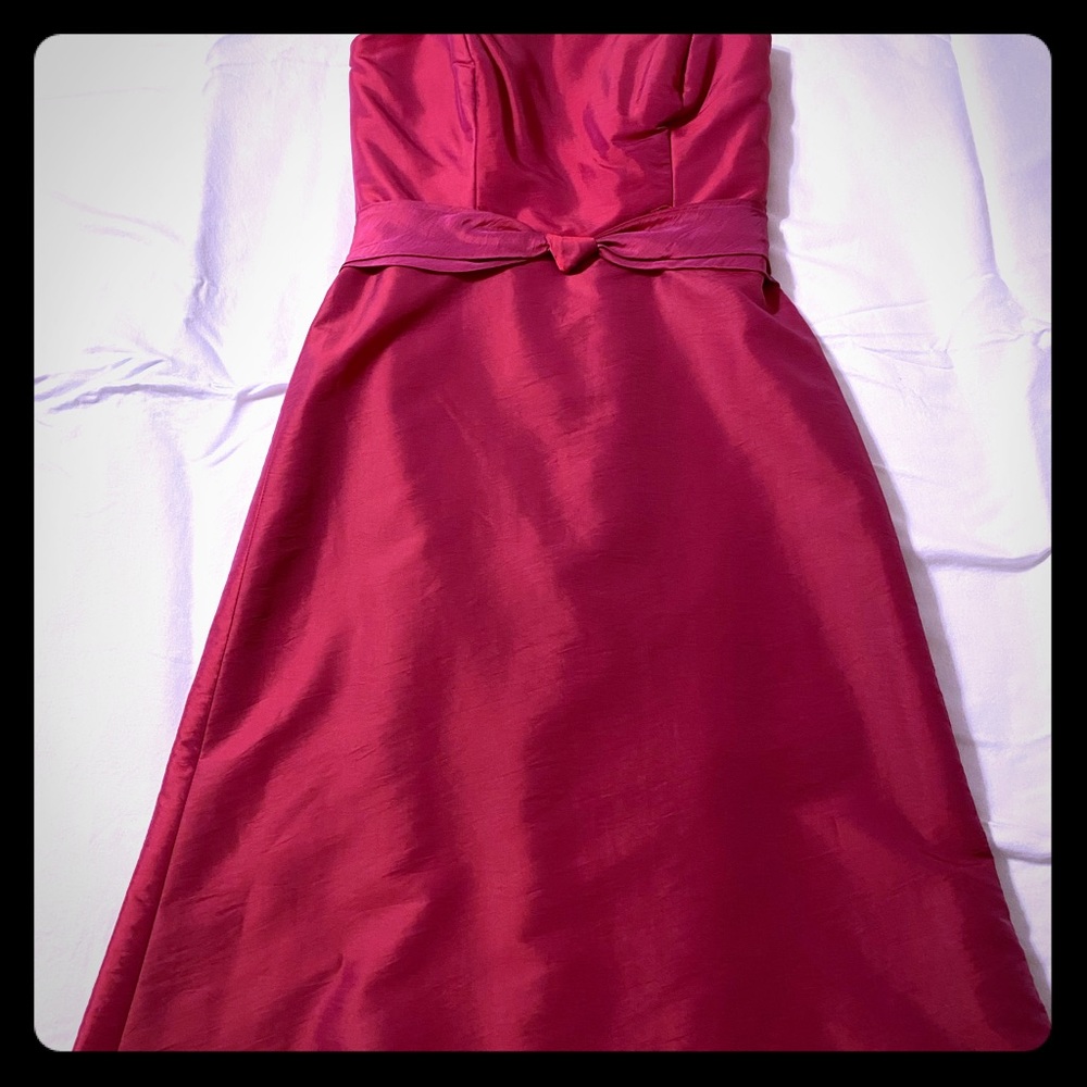 Pink Strapless Dress